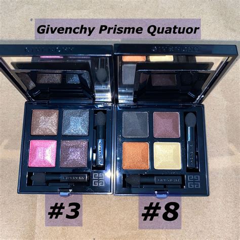 givenchy prisme quatuor intense & radiant eyeshadow|Givenchy Tentation (7) Prisme Quatuor Eyeshadow Quad .